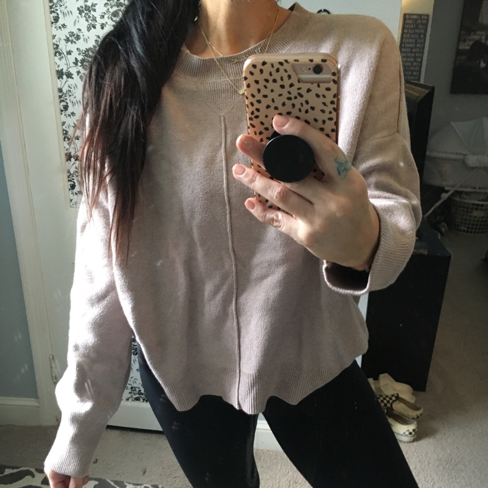 Crew neck sweater